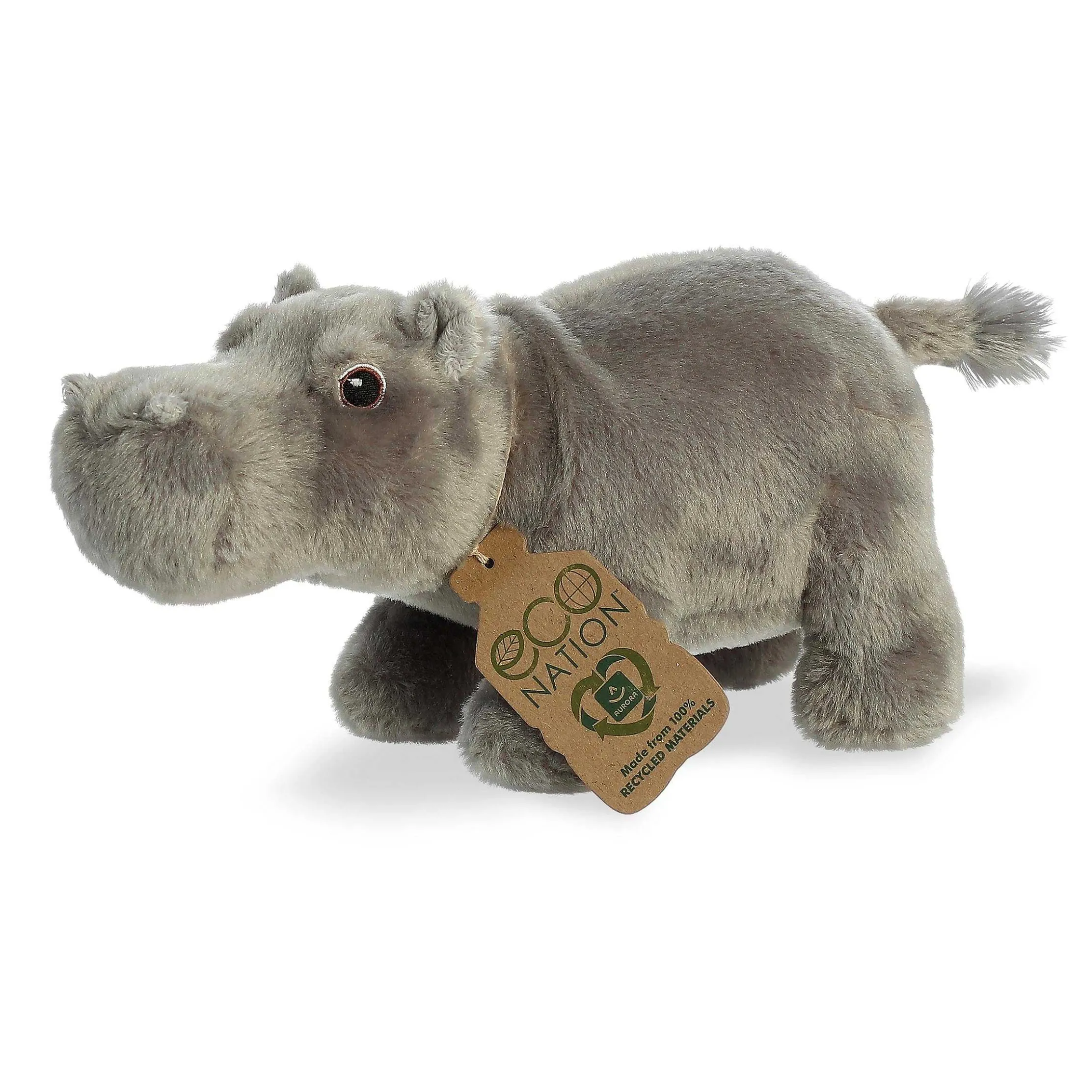 Aurora® - Eco Nation - 10.5" Hippopotamus