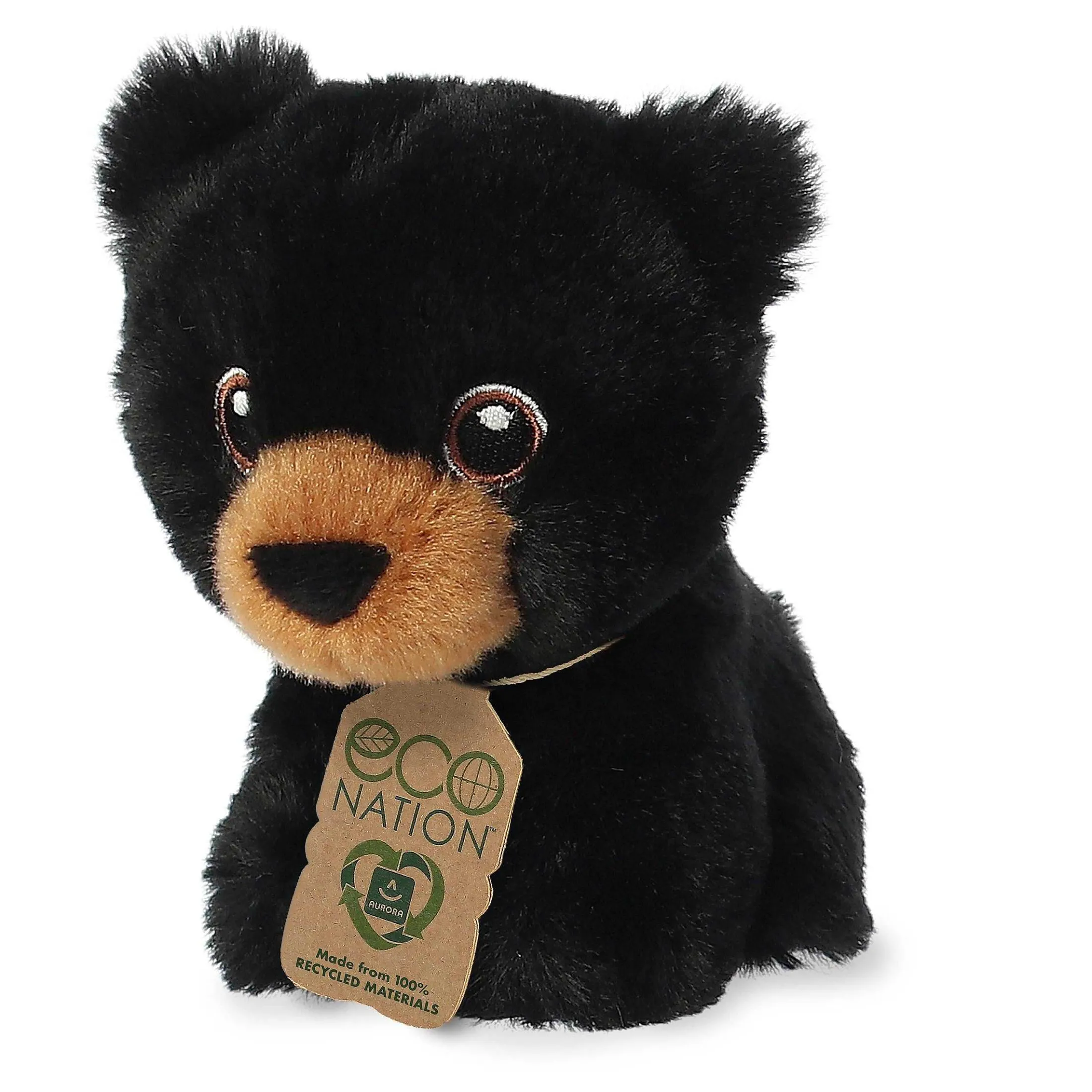 Aurora® - Eco Nation - 5" Mini Black Bear