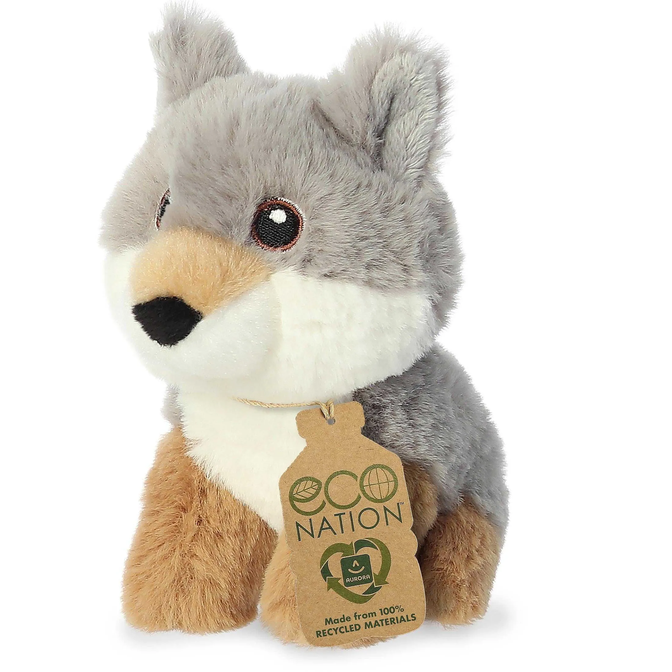 Aurora® - Eco Nation - 5" Mini Wolf