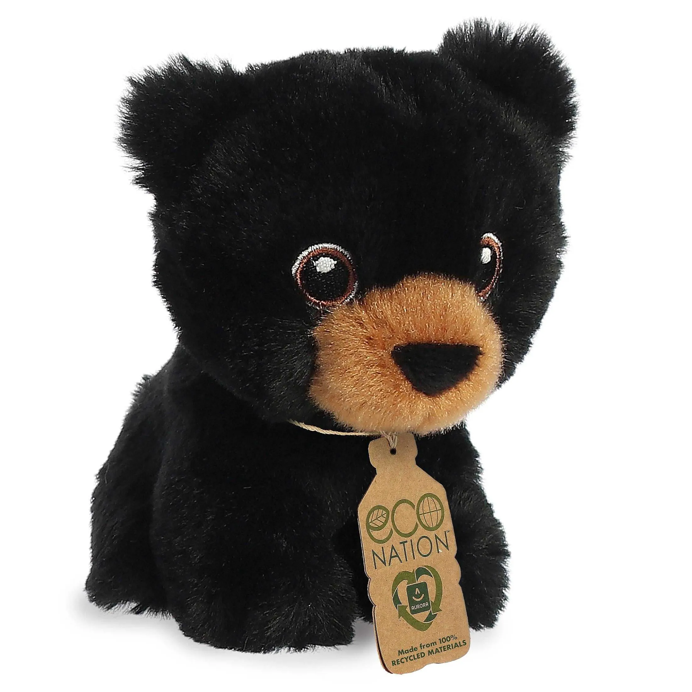 Aurora® - Eco Nation - 5" Mini Black Bear