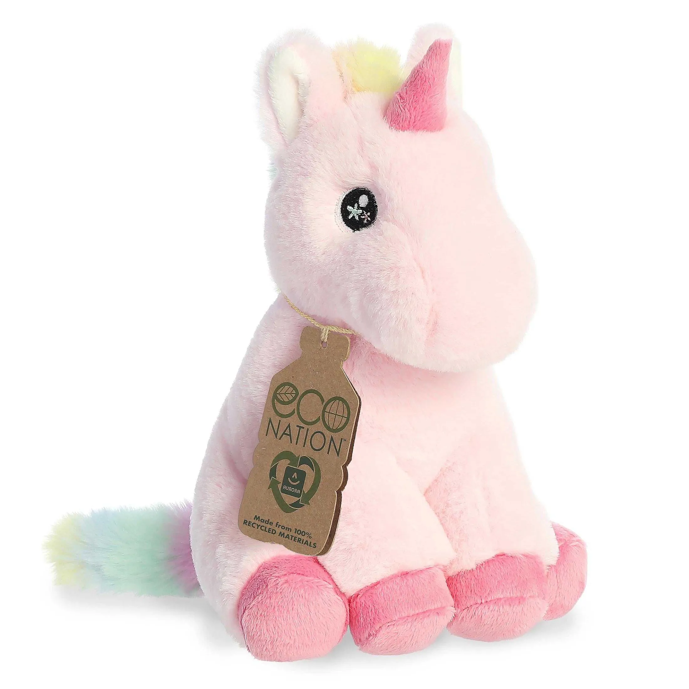 Aurora® - Eco Nation - 9" Pearl Unicorn