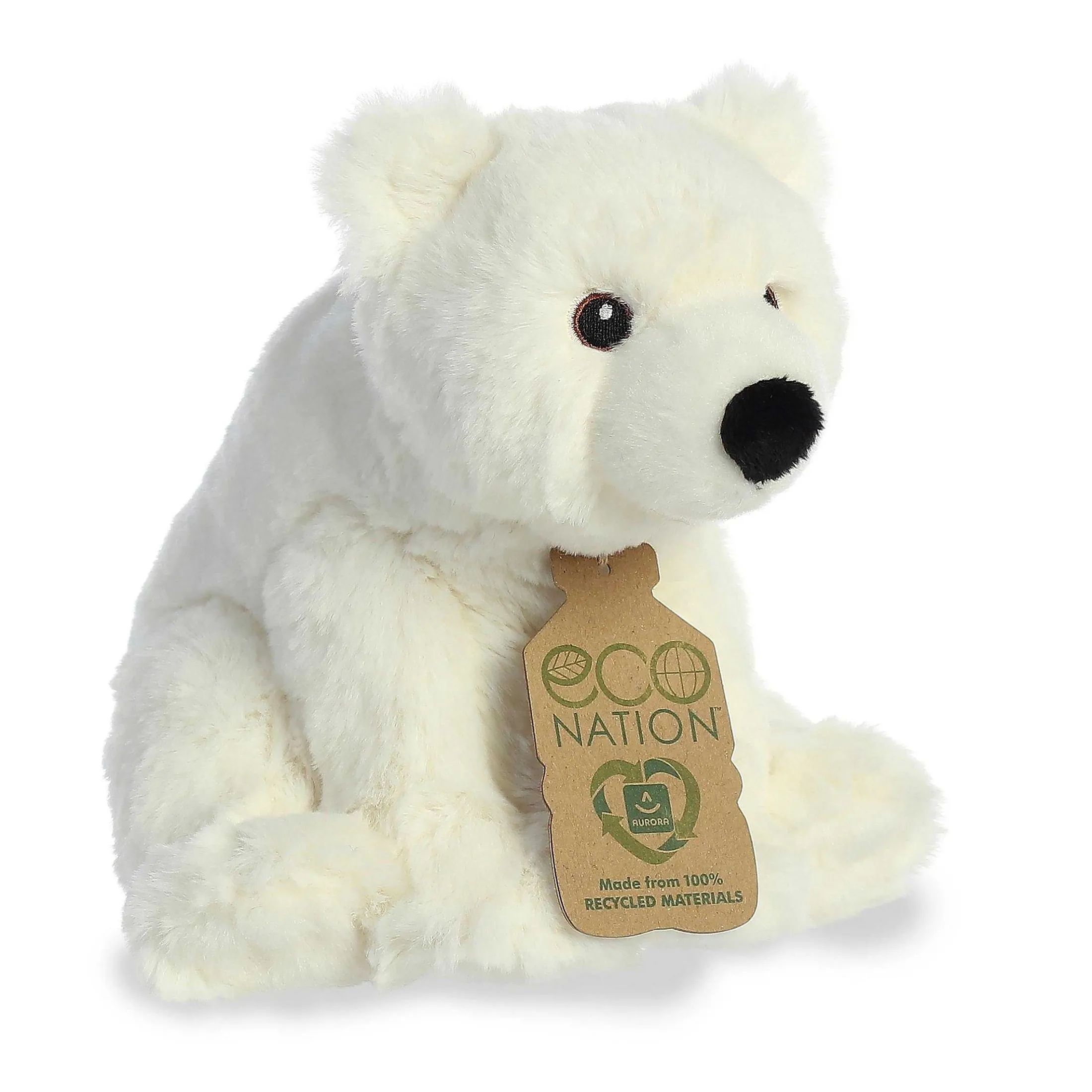 Aurora® - Eco Nation - 9.5" Polar Bear
