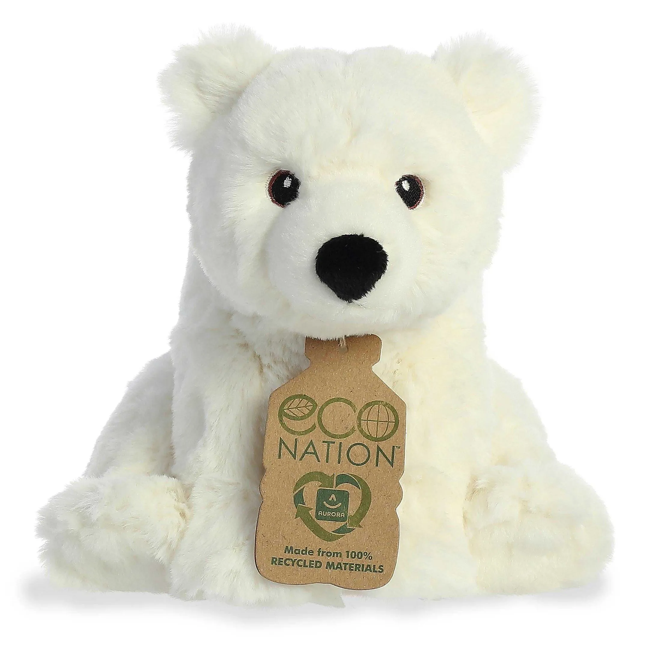 Aurora® - Eco Nation - 9.5" Polar Bear