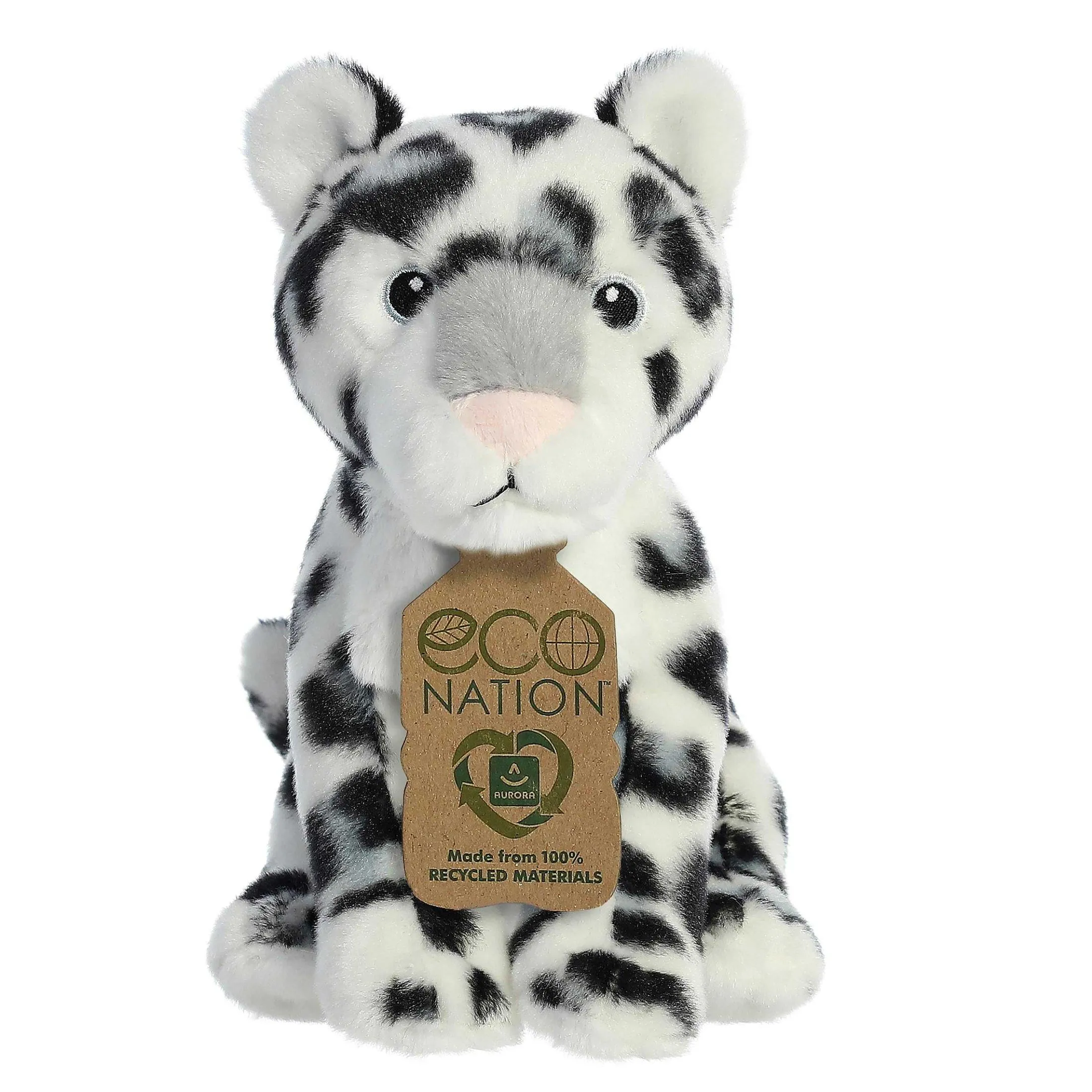Aurora® - Eco Nation - 9" Snow Leopard
