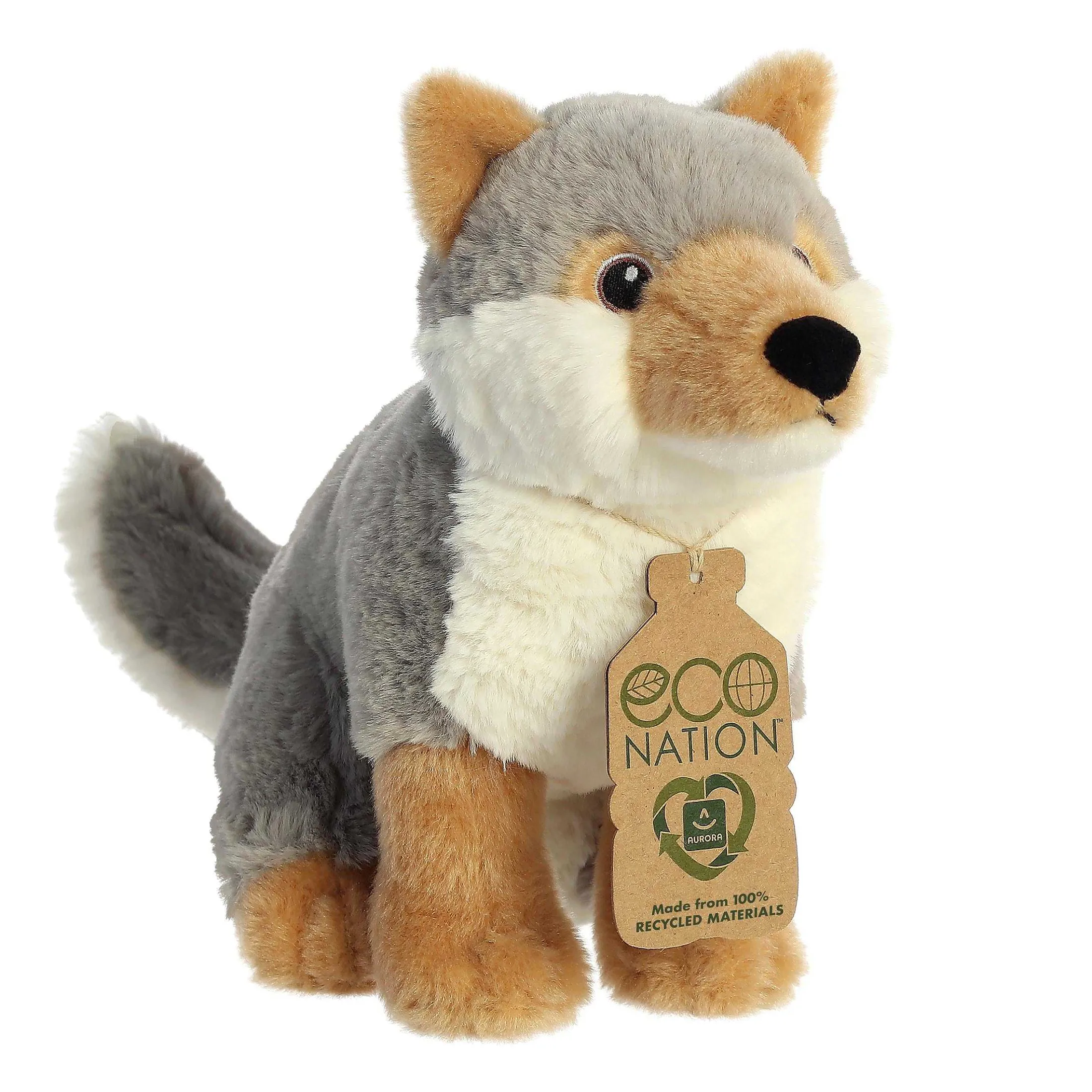 Aurora® - Eco Nation - 9.5" Wolf