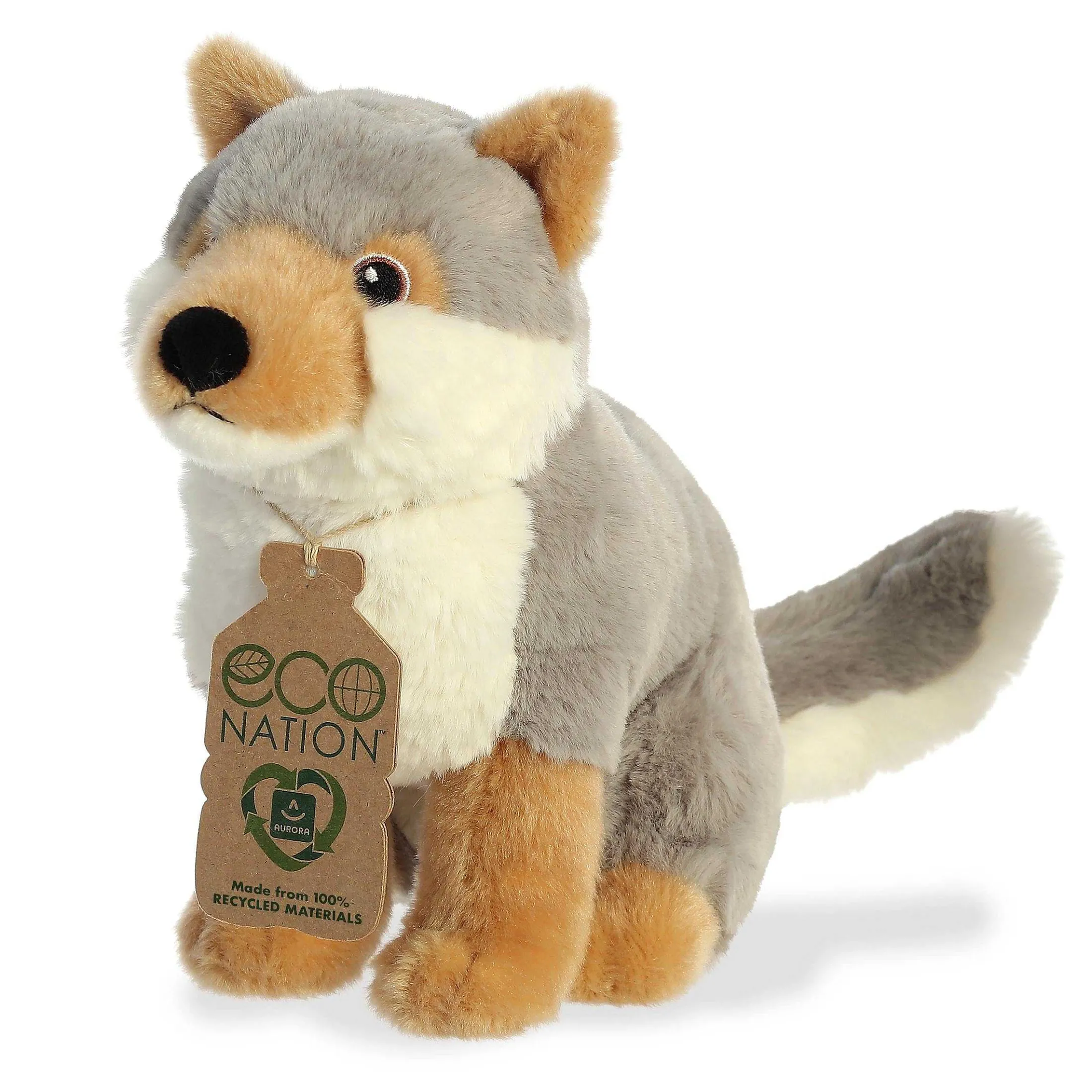 Aurora® - Eco Nation - 9.5" Wolf