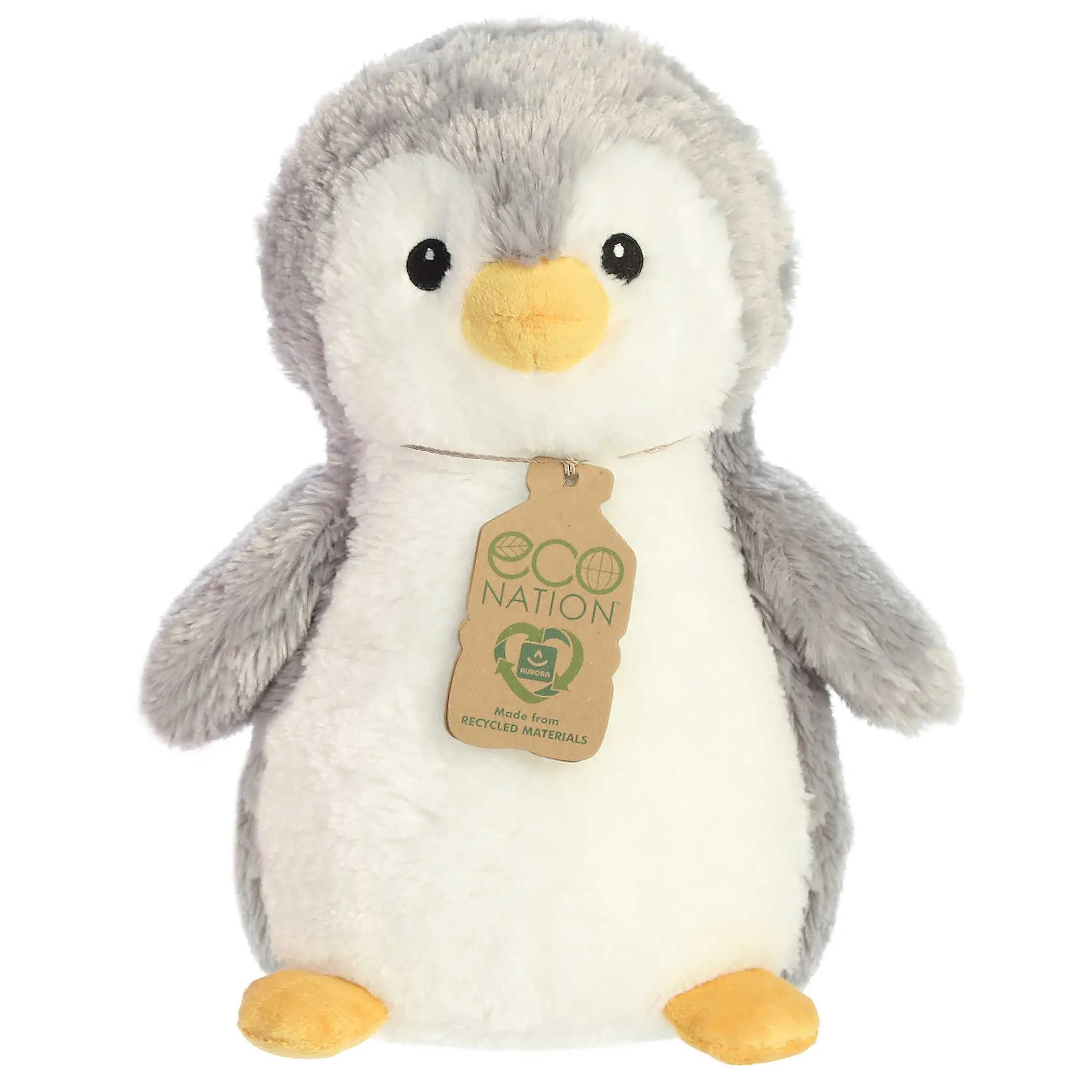 Aurora® - Eco Nation - Eco Hugs - 12" Penguin - Gray