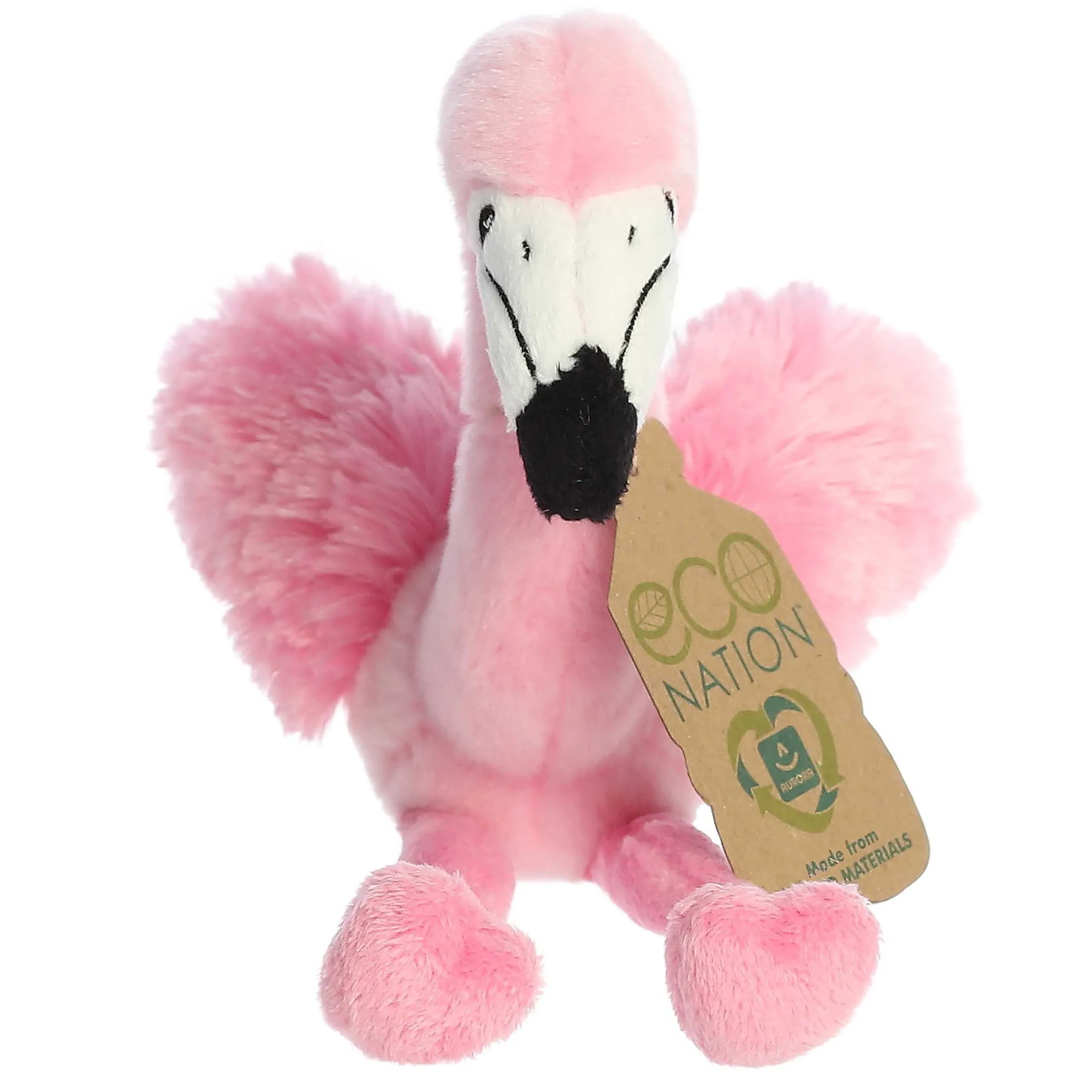 Aurora® - Eco Nation - Eco Softies - 8" Flamingo