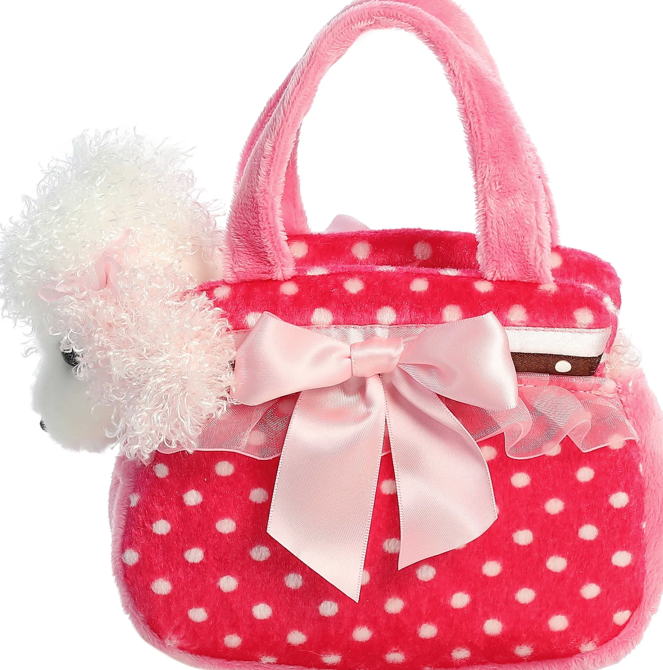 Aurora® - Fancy Pals - 8" Fancy Pink Polka Dot