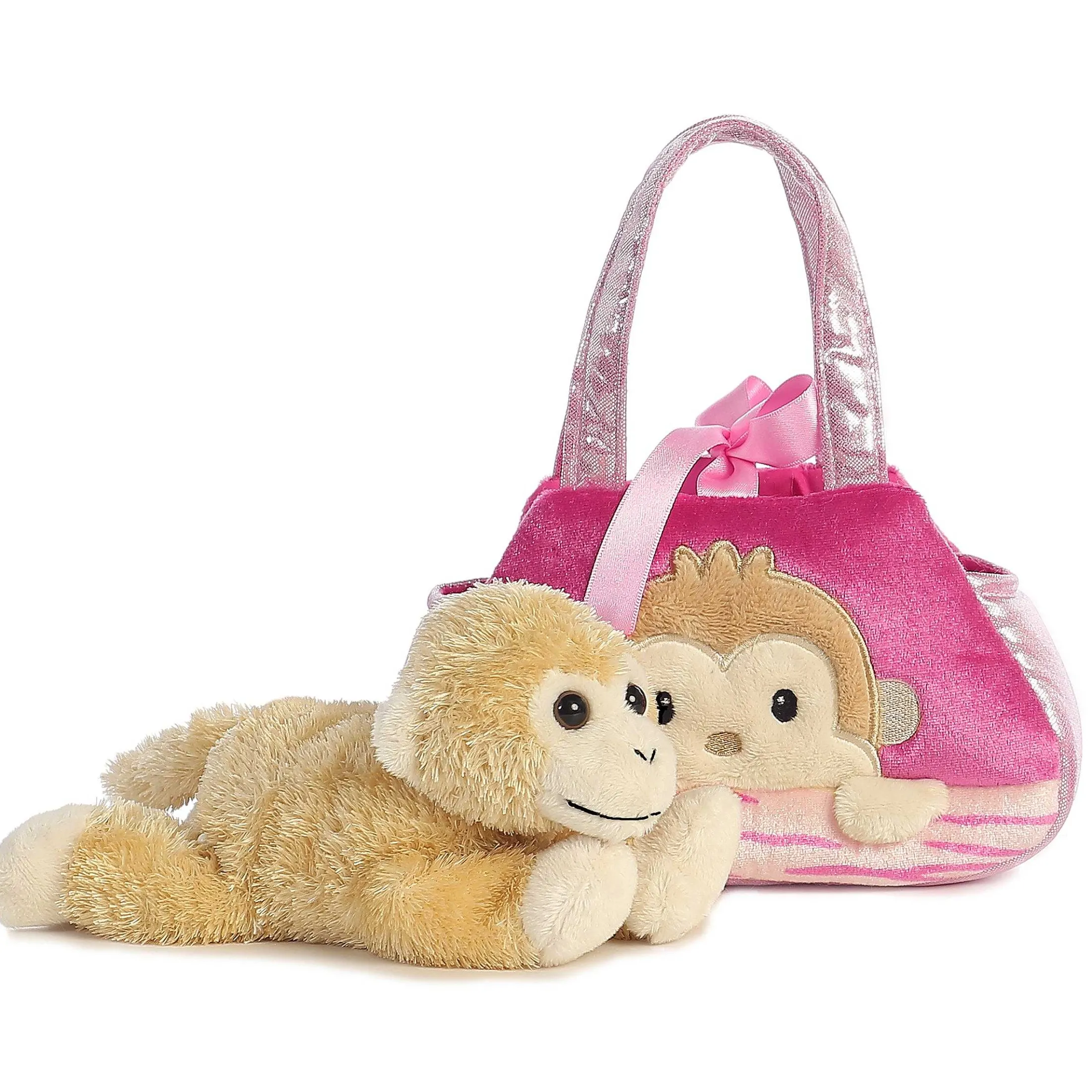 Aurora® - Fancy Pals - 7" Peek-A-Boo Monkey