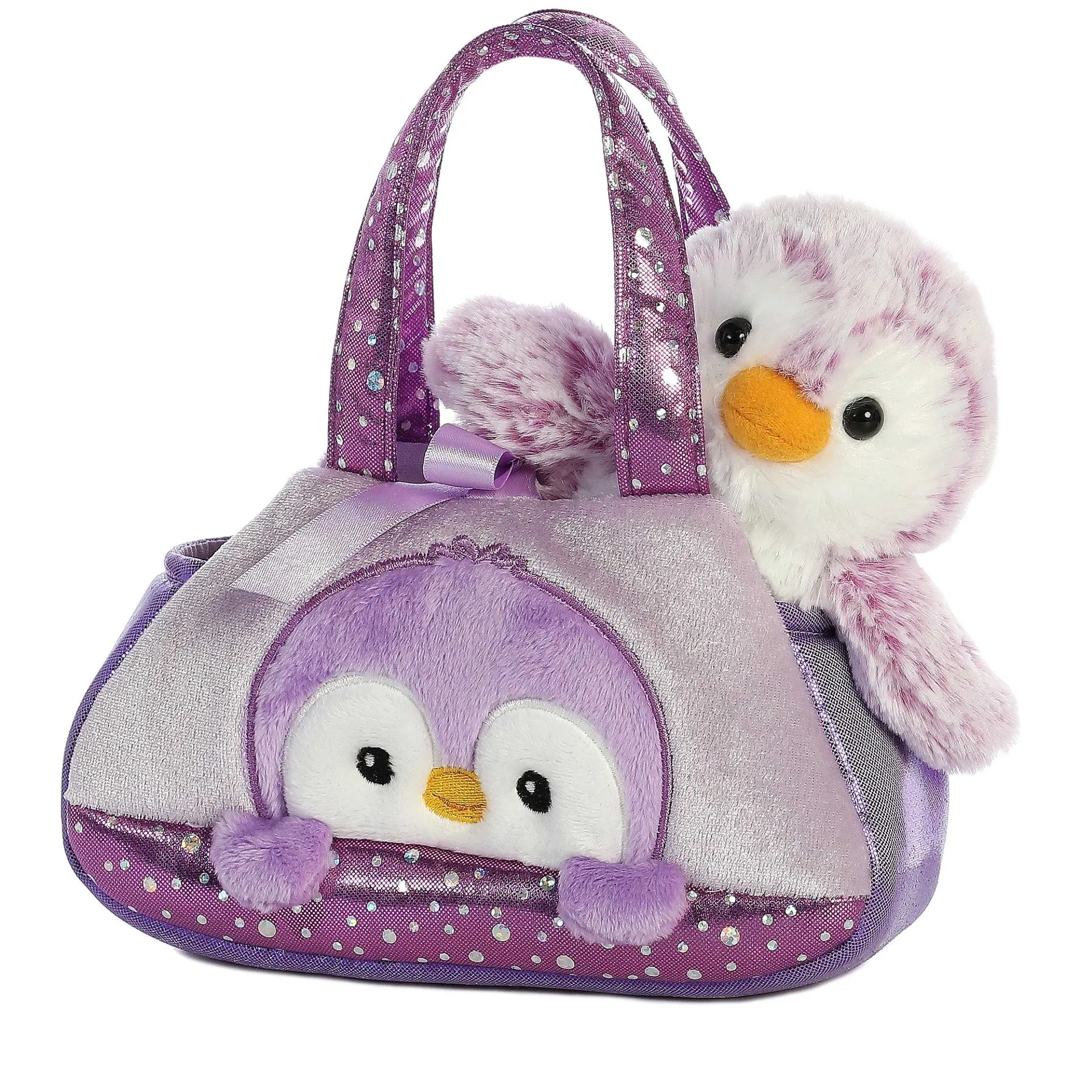 Aurora® - Fancy Pals - 7" Pompom Penguin - Purple