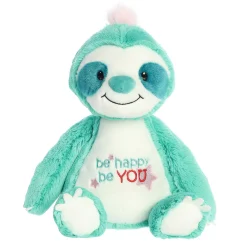 Aurora® - Just Sayin' - 11.5" Be You, Be Happy Sloth