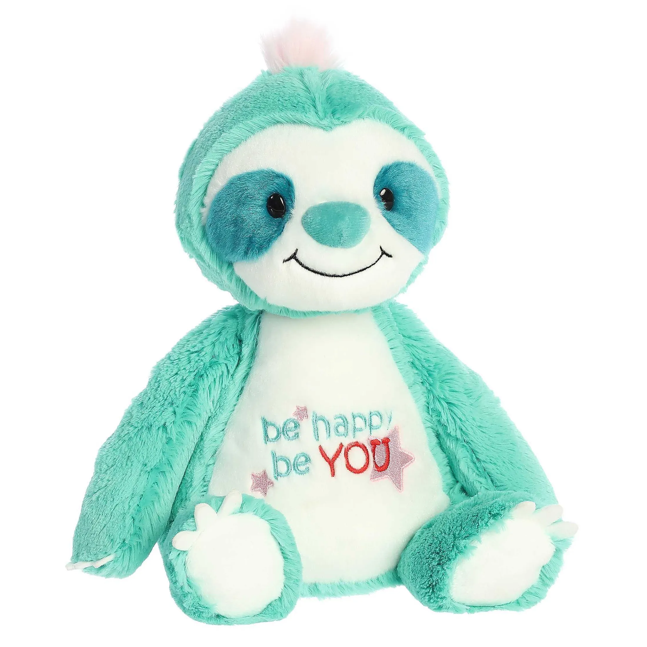 Aurora® - Just Sayin' - 11.5" Be You, Be Happy Sloth