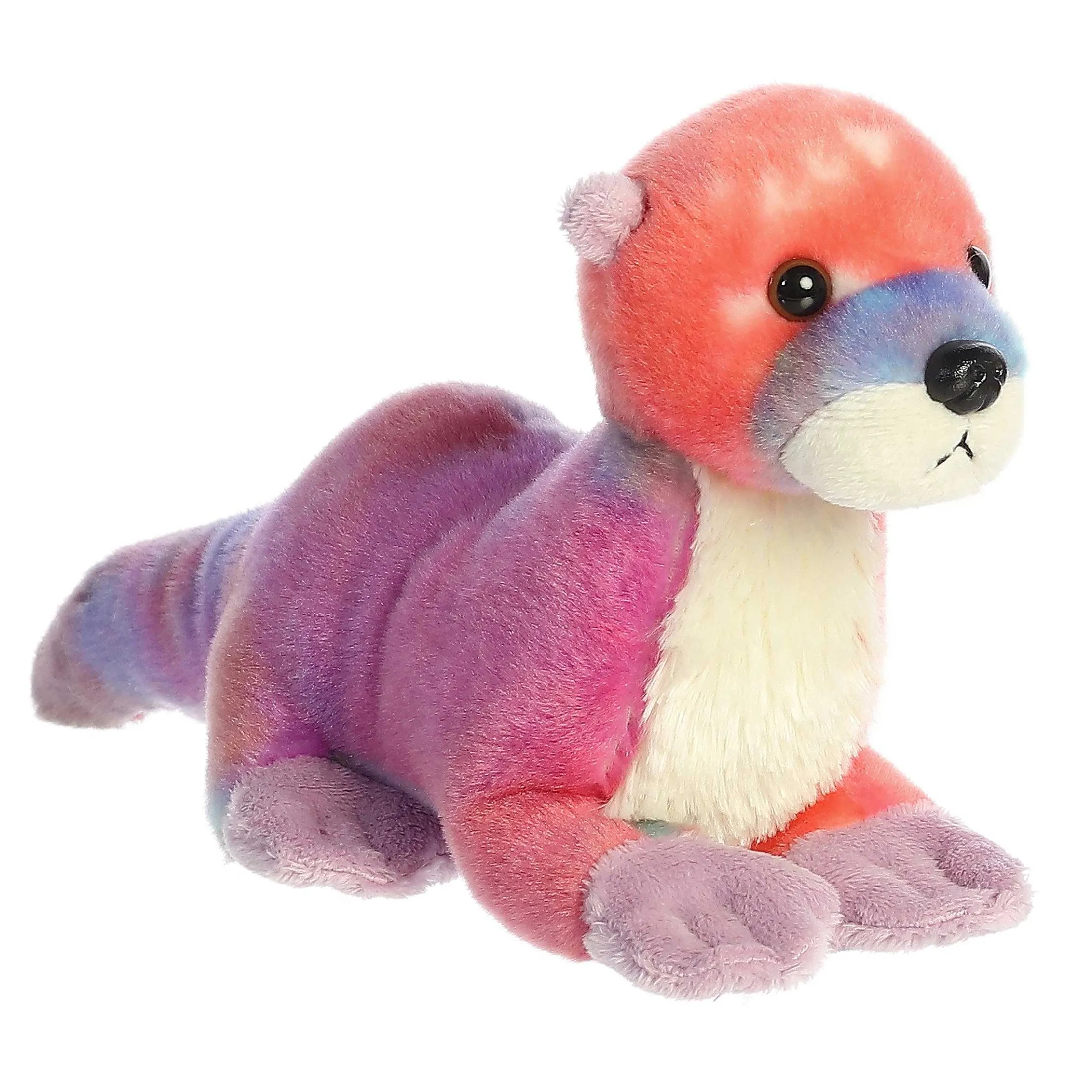 Aurora® - Mini Flopsie - 8" Rainbow River Otter