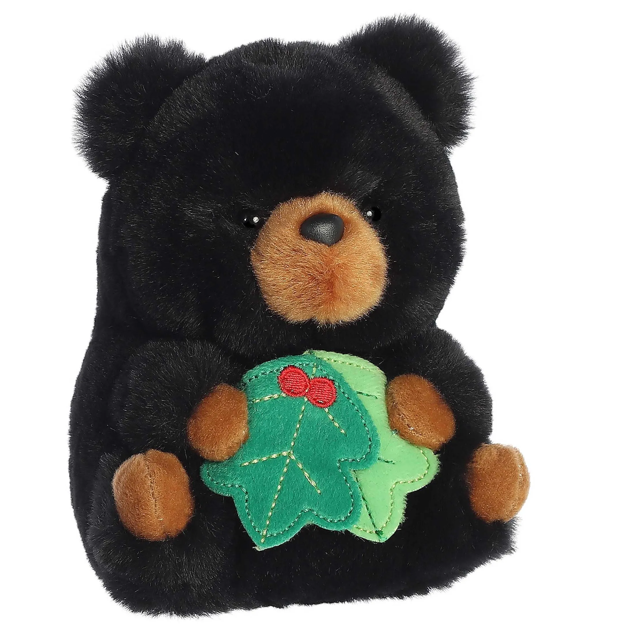 Aurora® - Rolly Pet - 5.5" Blizzard Black Bear