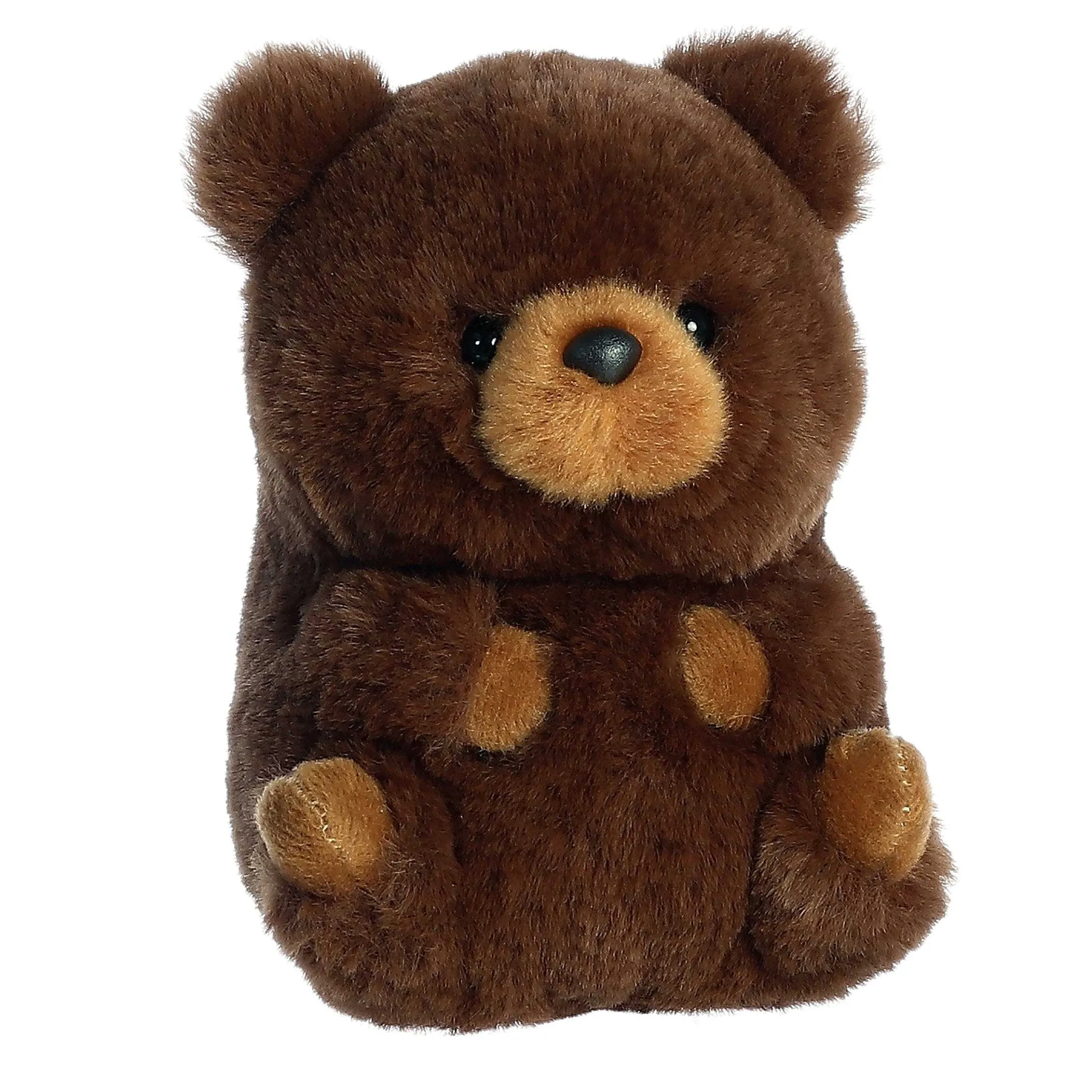 Aurora® - Rolly Pet - 5" Brambles Brown Bear