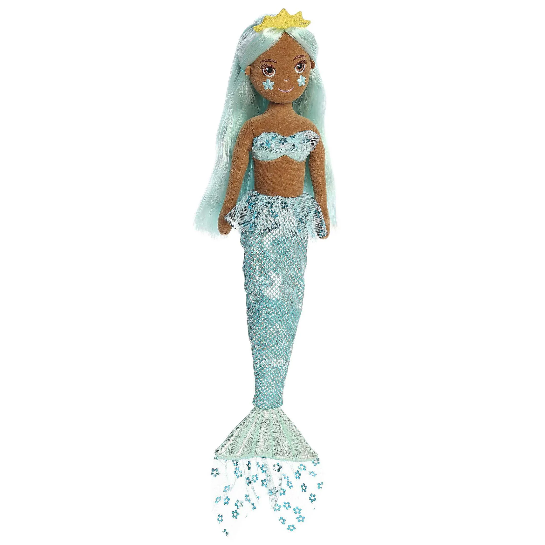 Aurora® - Sea Sparkles - Cheeky Too Sparkles - 18" Aqua Fleur