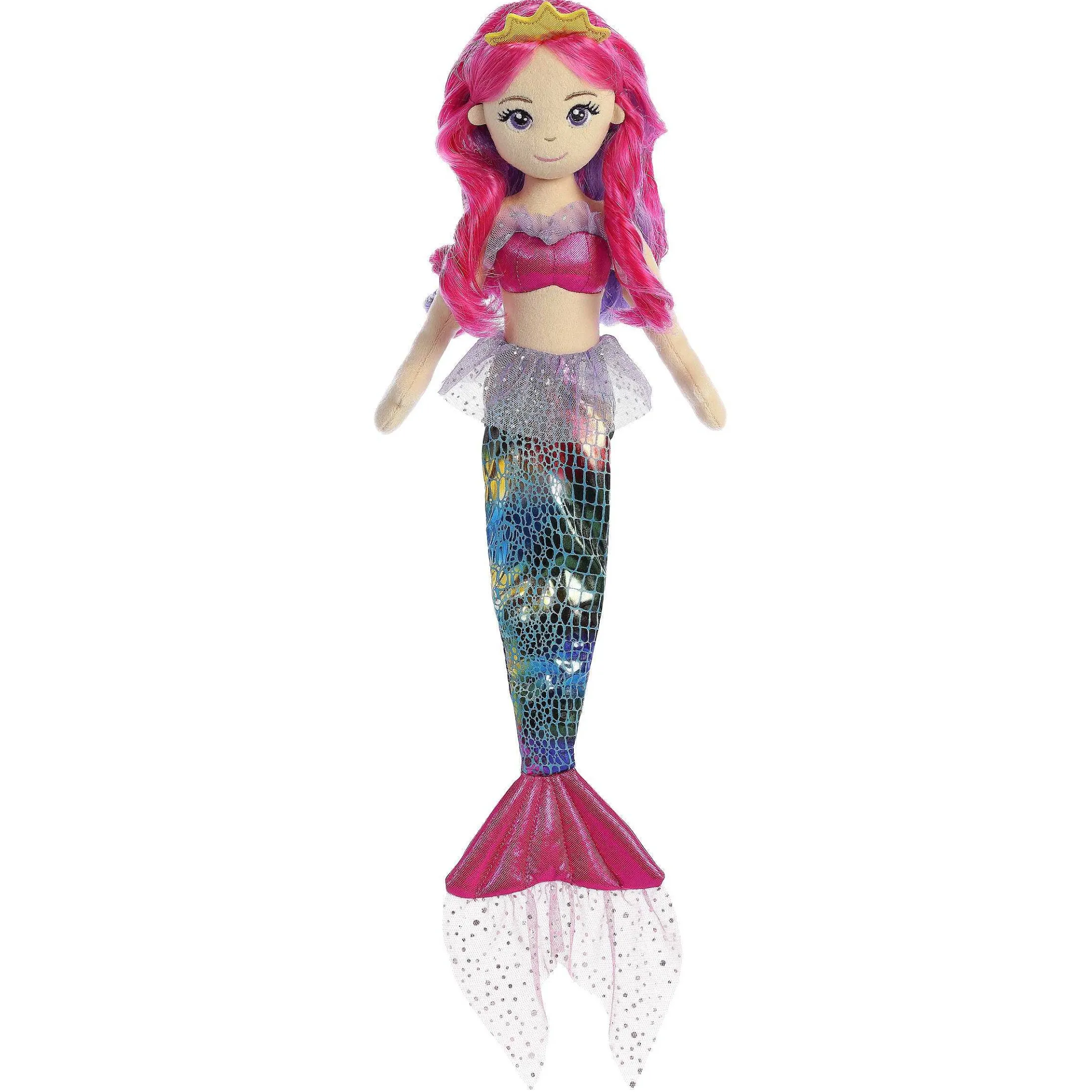 Aurora® - Sea Sparkles - Rainbow - 18" Rainbow Fuchsia