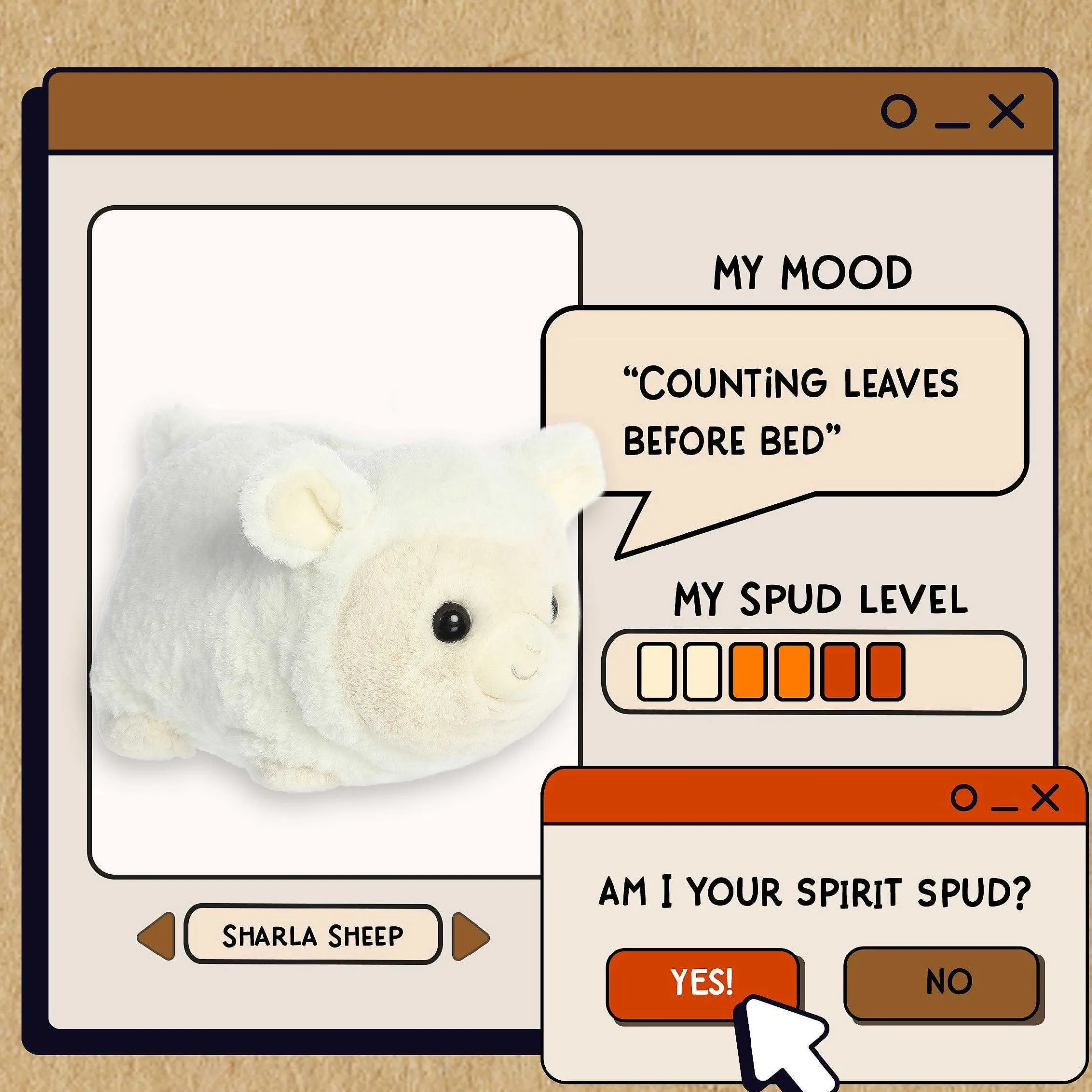 Aurora® - Spudsters - 10" Sharla Sheep