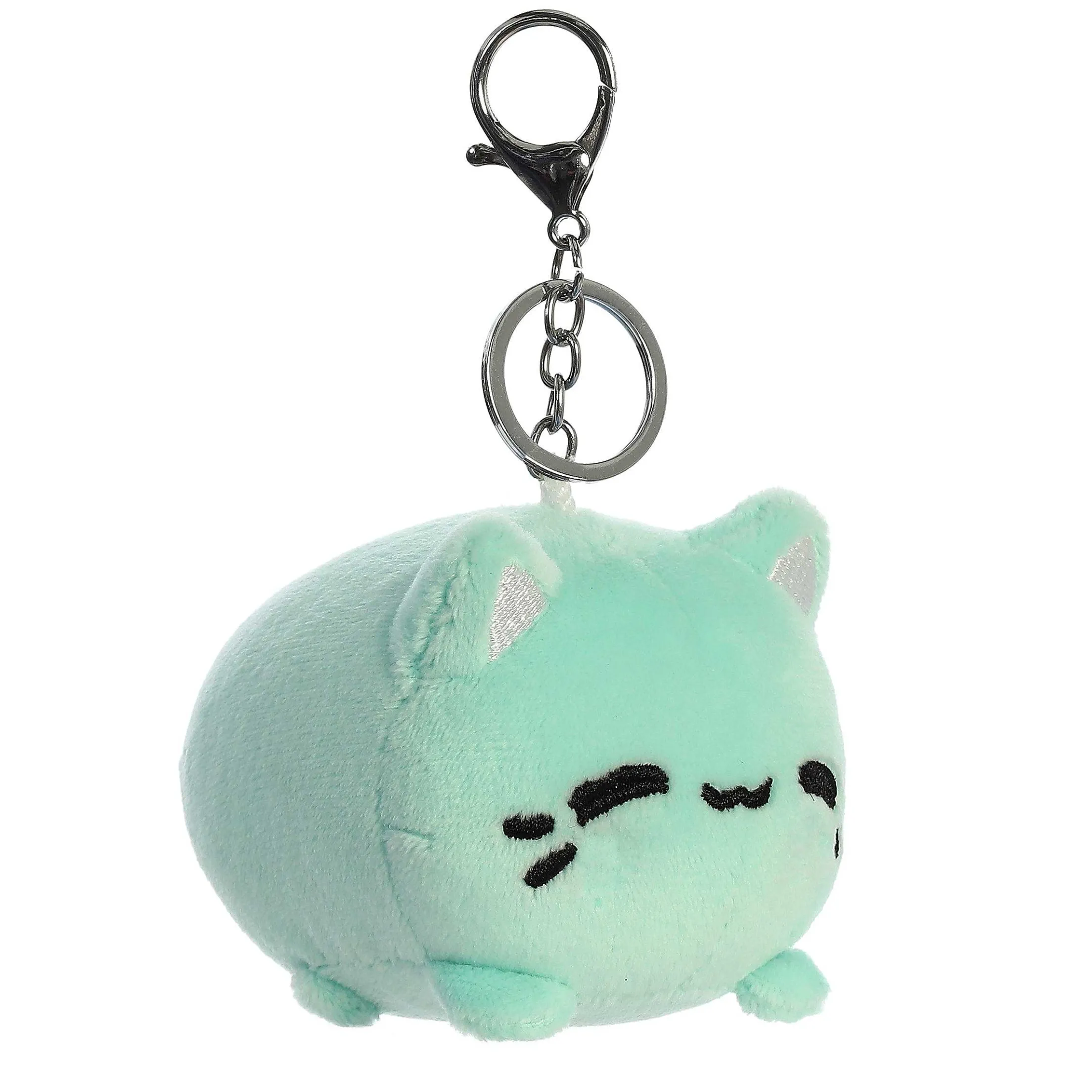Aurora® - Tasty Peach® - 3.5" Mint Meowchi Keychain