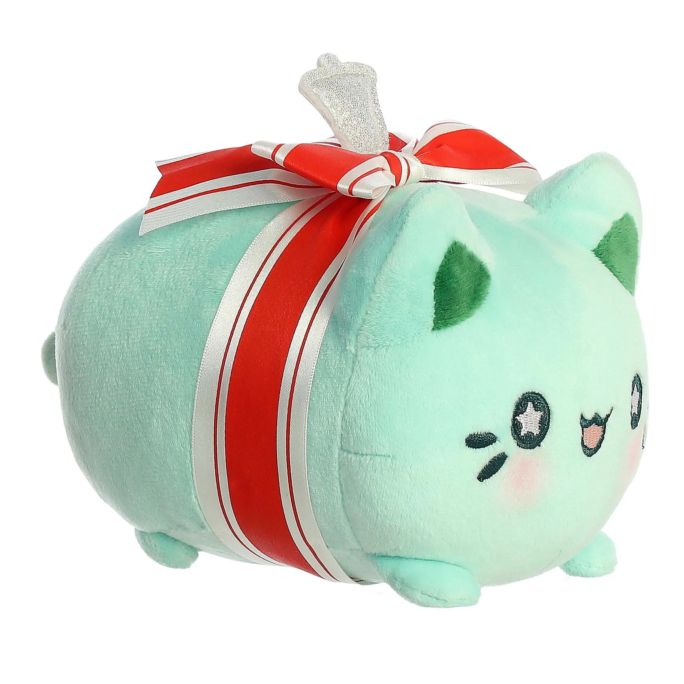 Aurora® - Tasty Peach® - 7" Winter Wreath Meowchi
