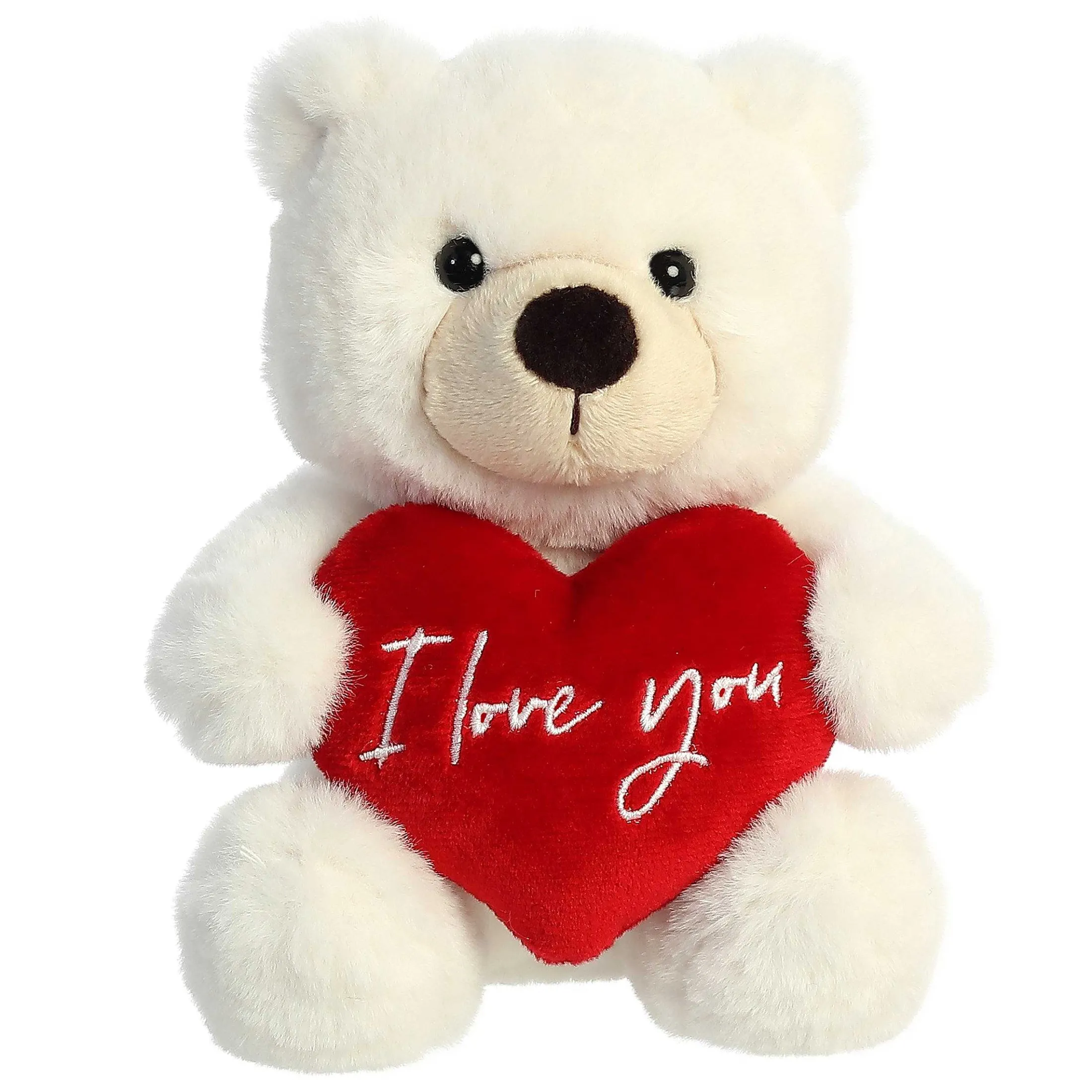 Aurora® - Valentine - 6.5" Jolie Bear - Cream