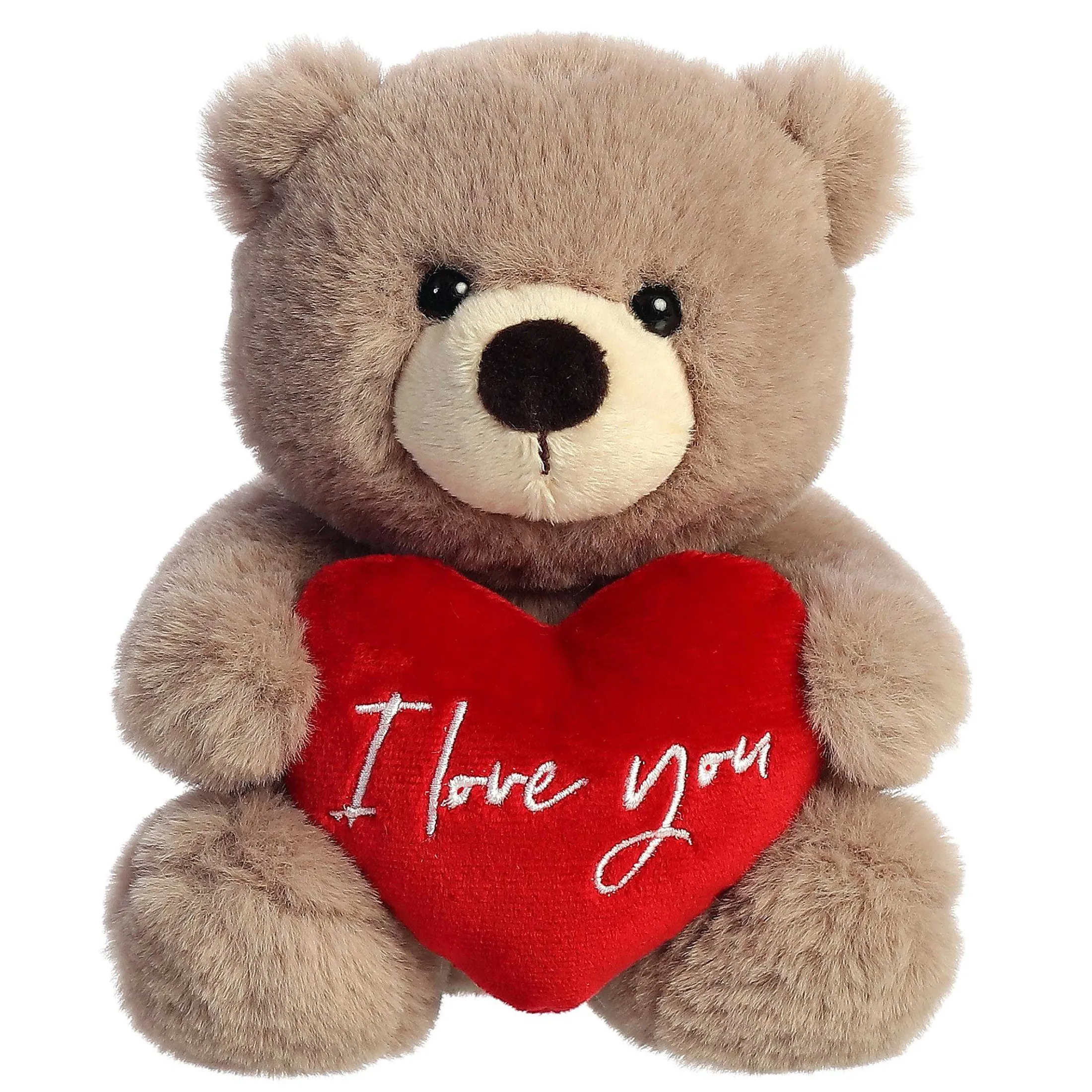 Aurora® - Valentine - 6.5" Jolie Bear - Taupe