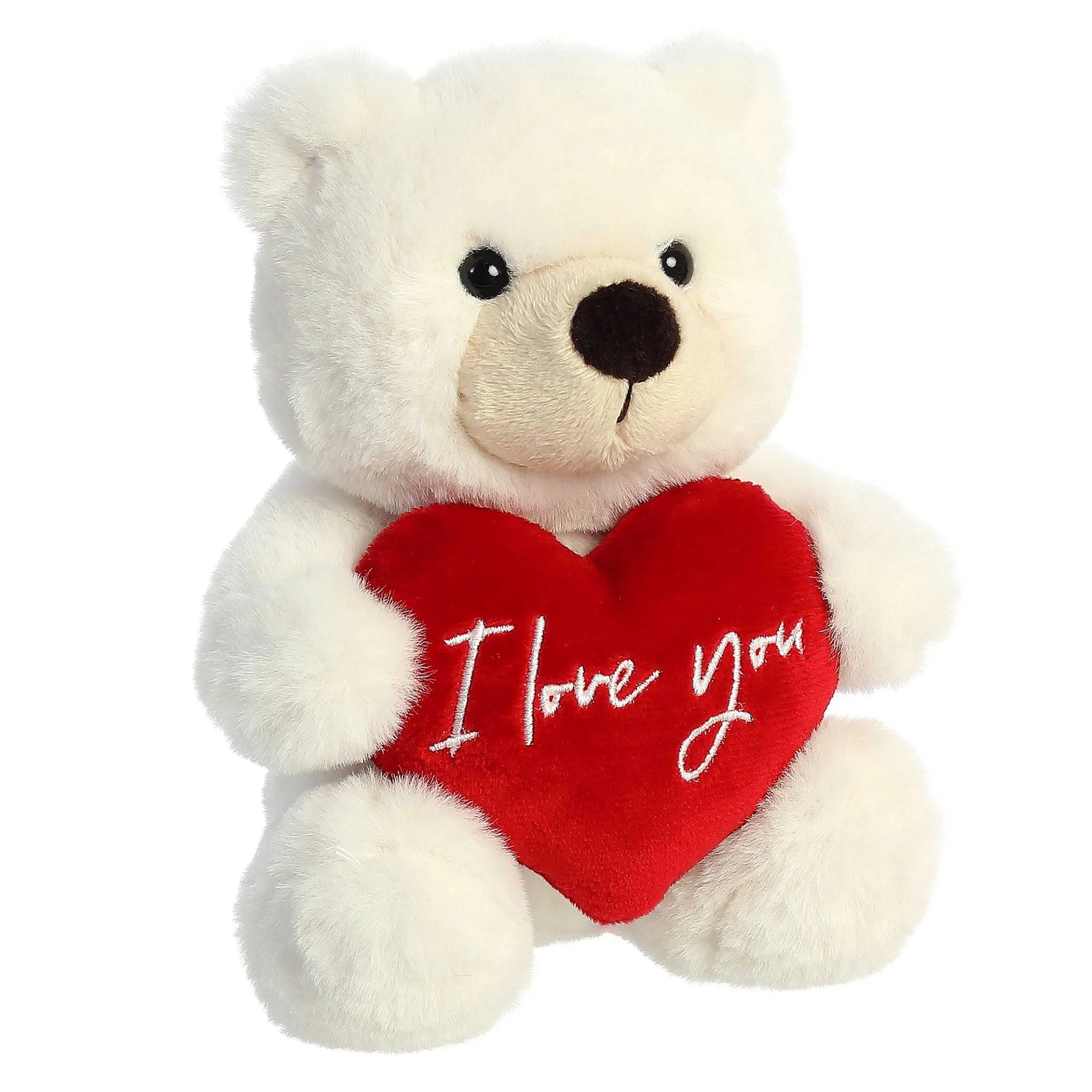 Aurora® - Valentine - 6.5" Jolie Bear - Cream