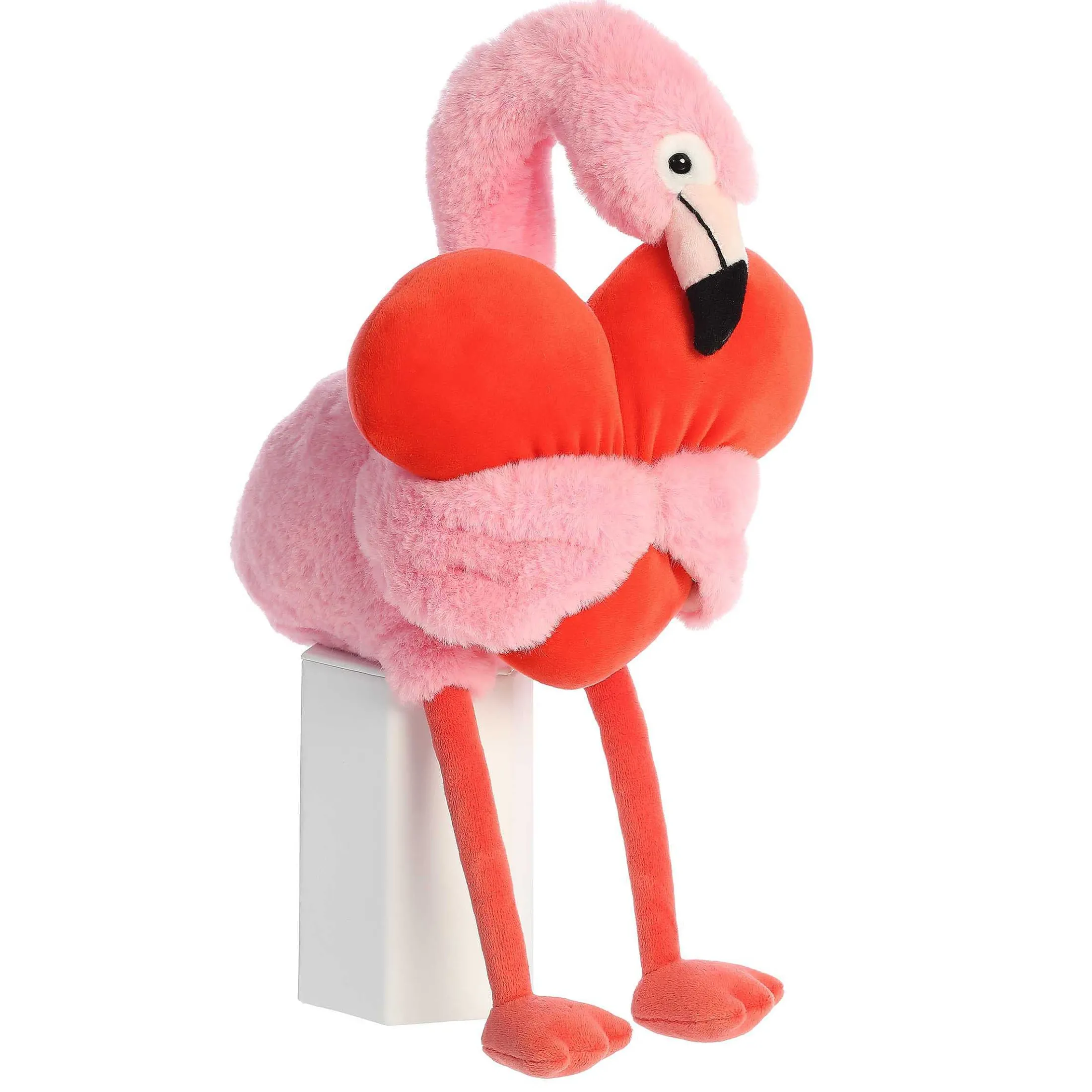 Aurora® - Valentine - Heart Huggers - 11" Fiora Flamingo