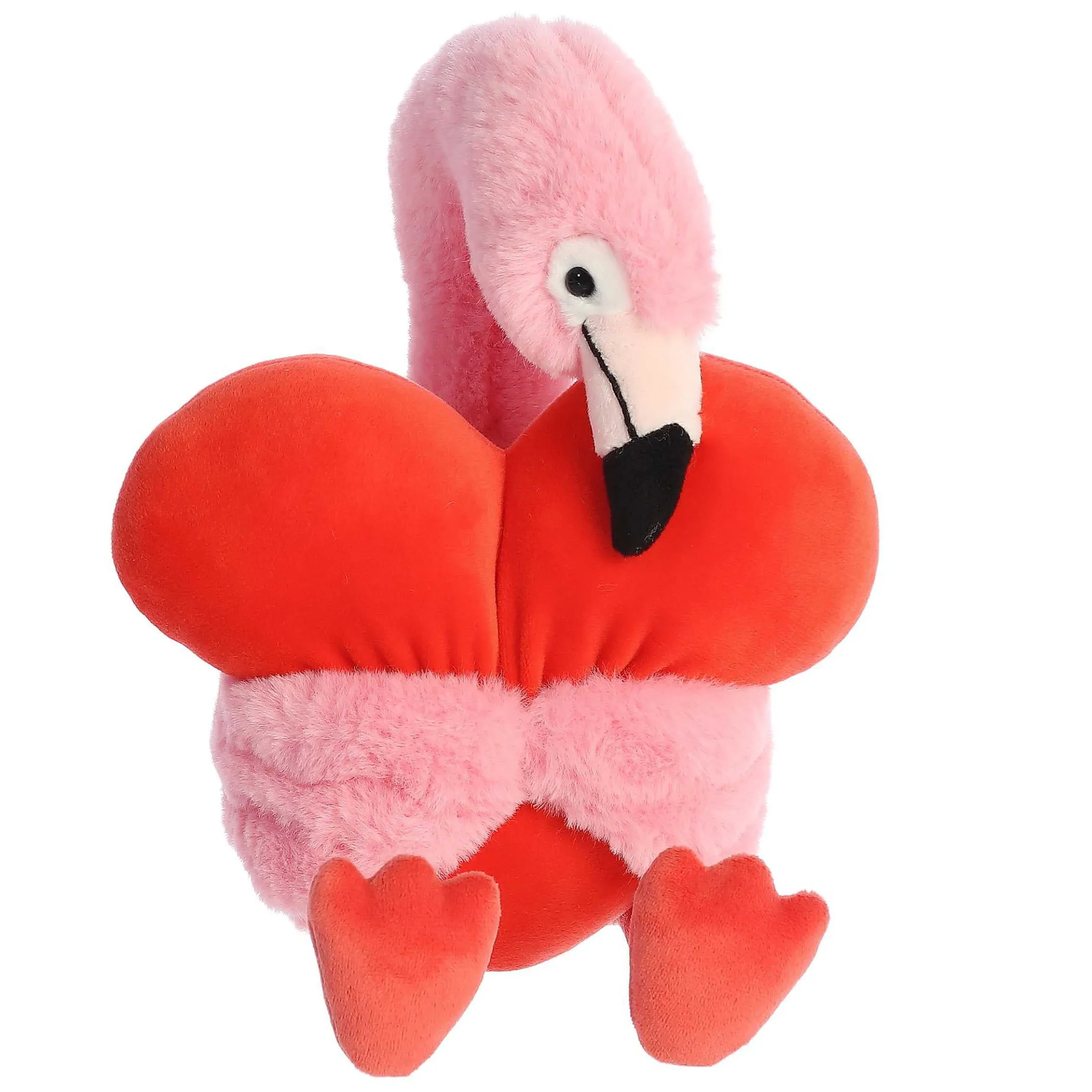Aurora® - Valentine - Heart Huggers - 11" Fiora Flamingo