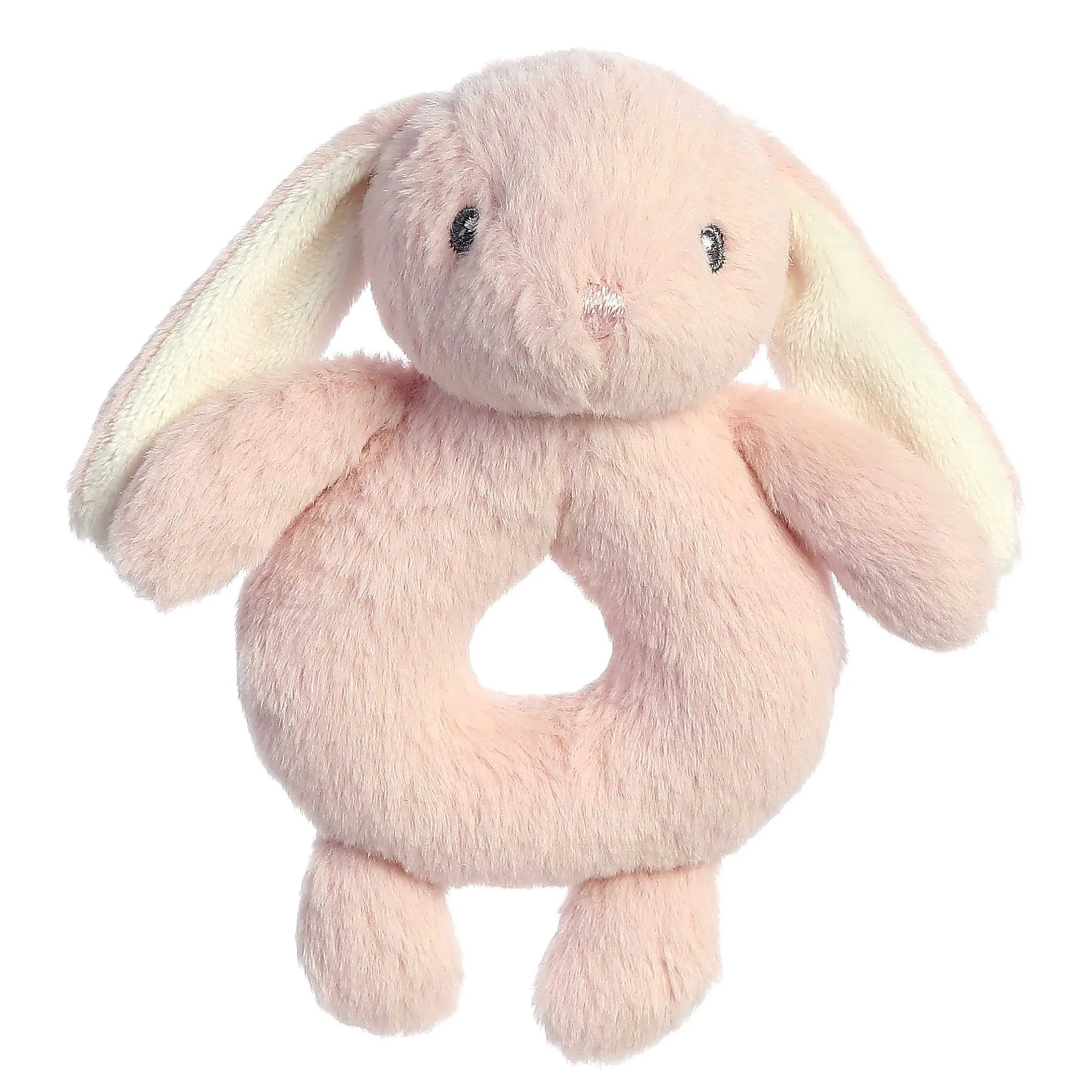 Ebba - Dewey - 6" Rose Ring Rattle